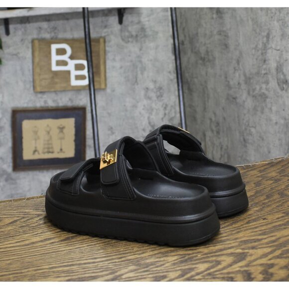 NEW Steve Madden Bigschmona Platform Slide Sandals BIGS05S1 Black Jelly 6M - Picture 7 of 13